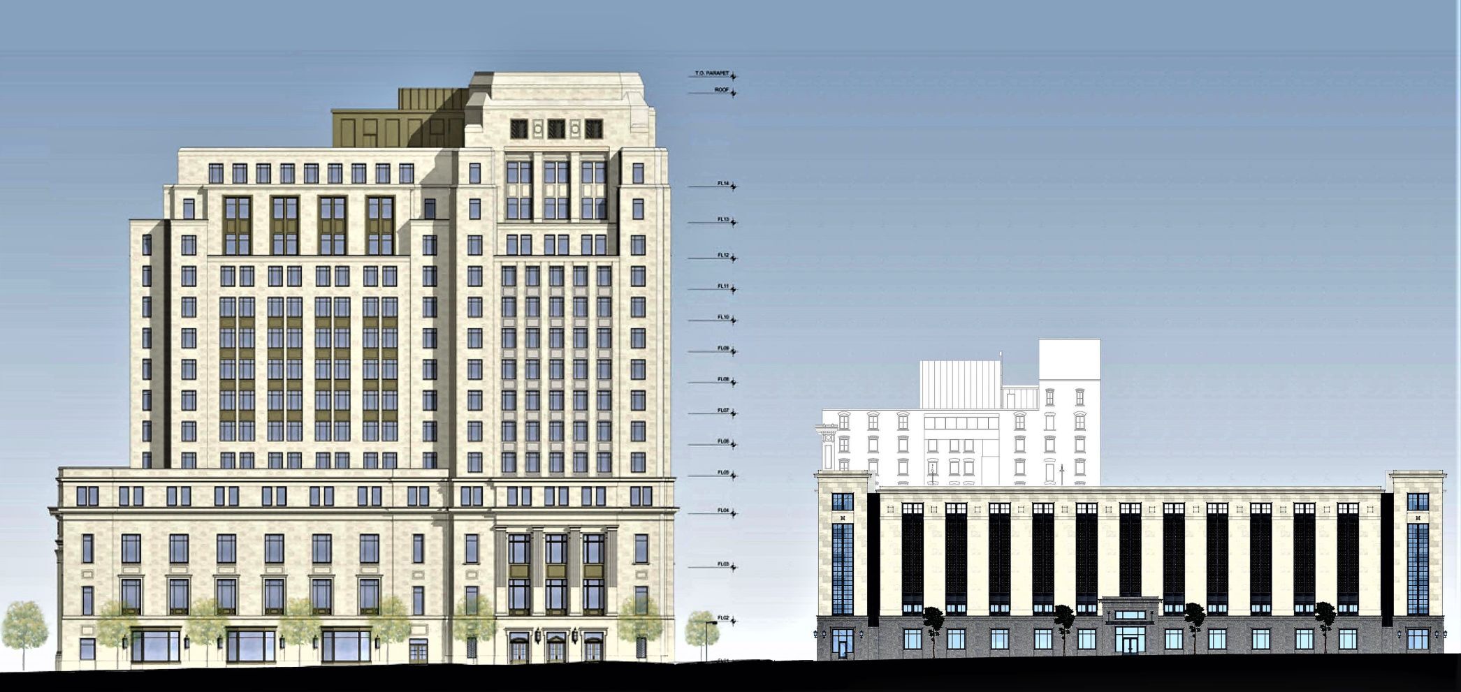 General Assembly Building and parking deck